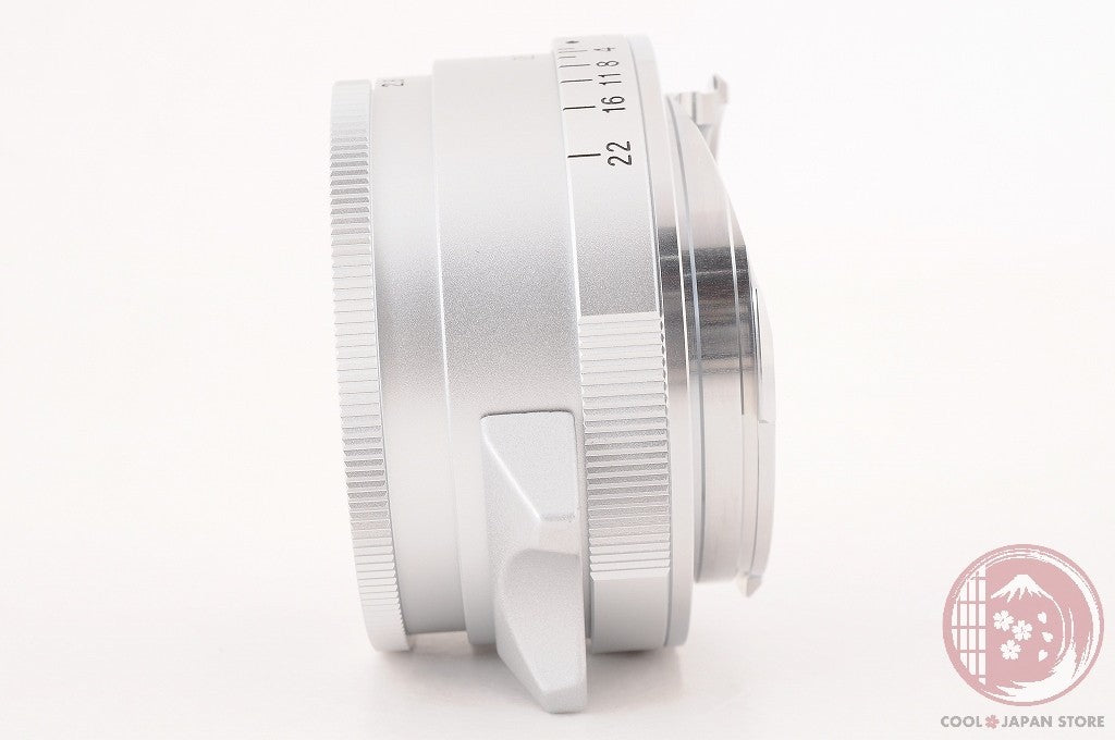 DDU[TOP MINT in Box] Voigtlander COLOR-SKOPAR 28mm f/2.8 VM II Silver Japan Lu19