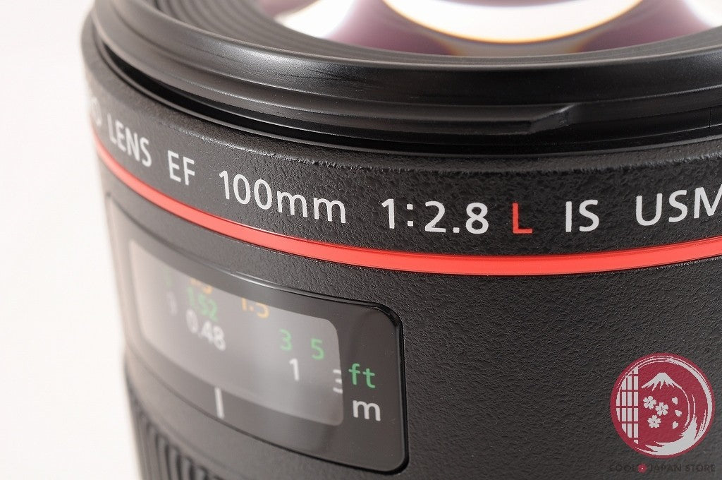 [MINT+ w/Hood Caps] Canon EF 100mm F/2.8 L 2.8L Macro IS USM Lens Ls13