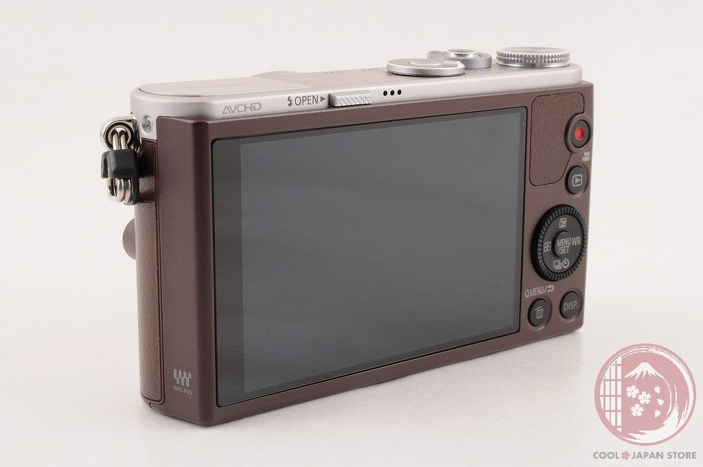 English OK[ 1472 shots MINT  w/ 12-32mm in Box ] Panasonic DMC GM1S Brown Cl98