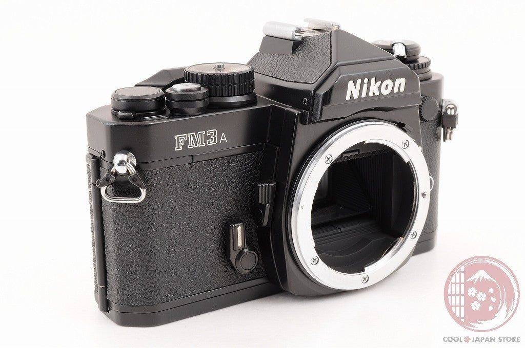[MINT+ w/ Strap Cap] Nikon FM3A Black S/N 306904 from Japan Cl38