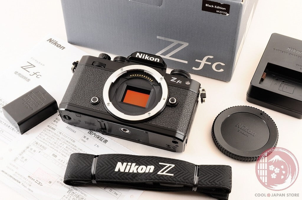 [ 76953 shots TOP MINT in Box ] Nikon Z fc Zfc Black 20.9MP from Japan Cg52