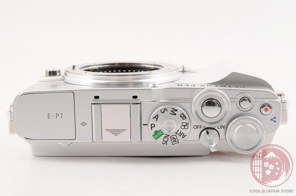 [ 380 shots TOP MINT in Box ] Olympus PEN E-P7 white from Japan Cl82