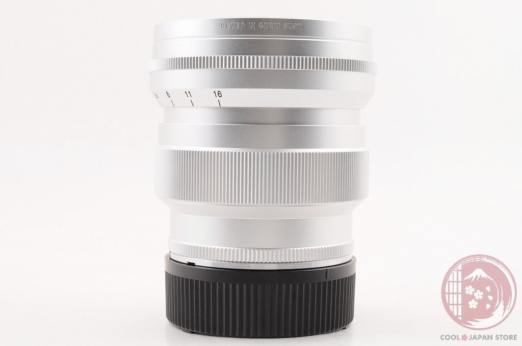 [MINT+ w/ Filter in Box] Voigtlander NOKTON 75mm f/1.5 VM Silver from Japan Ly48