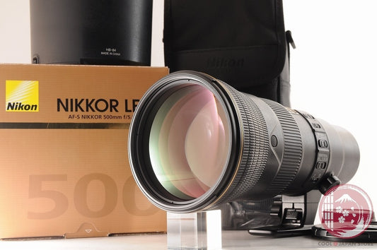 [TOP MINT in Box] Nikon AF-S 500mm f/5.6 E PF ED VR from Japan Ls21