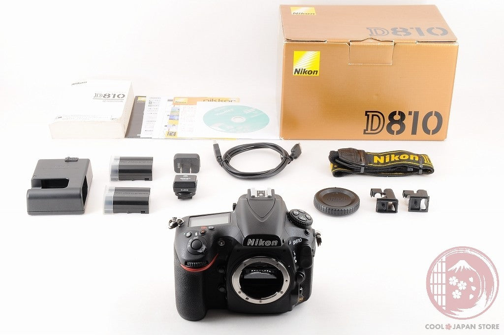 [6185 shots TOP MINT in Box ] Nikon D810 FX D-SLR Camera 36.3 MP from JAPAN Ci73