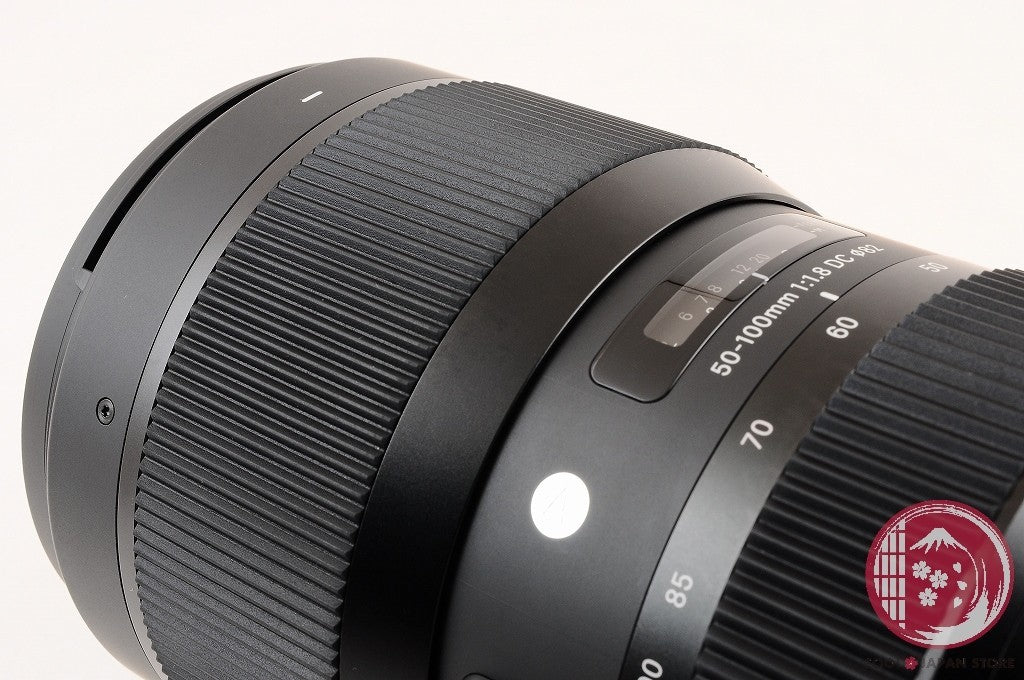 DDU [TOP MINT w/ Filter in Box] Sigma 50-100mm f/1.8 DC HSM Art NIKON Lt52