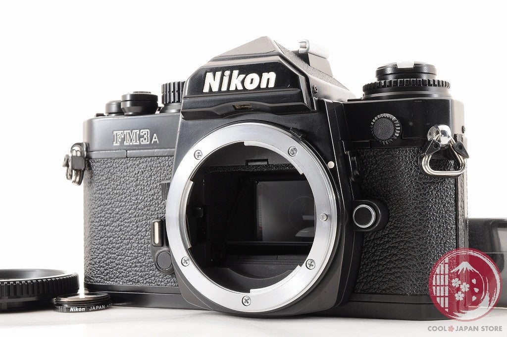 [MINT w/ Cap Foam] Nikon FM3A Black S/N 261767 from Japan Cj08