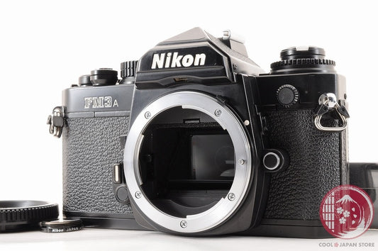 [MINT w/ Cap Foam] Nikon FM3A Black S/N 261767 from Japan Cj08