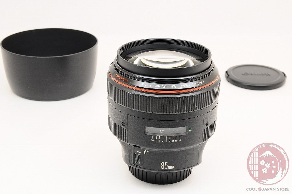[MINT+ w/ Hood Caps] Canon EF 85mm F/1.2 L f1.2L USM Portrait Lens Japan Ls10