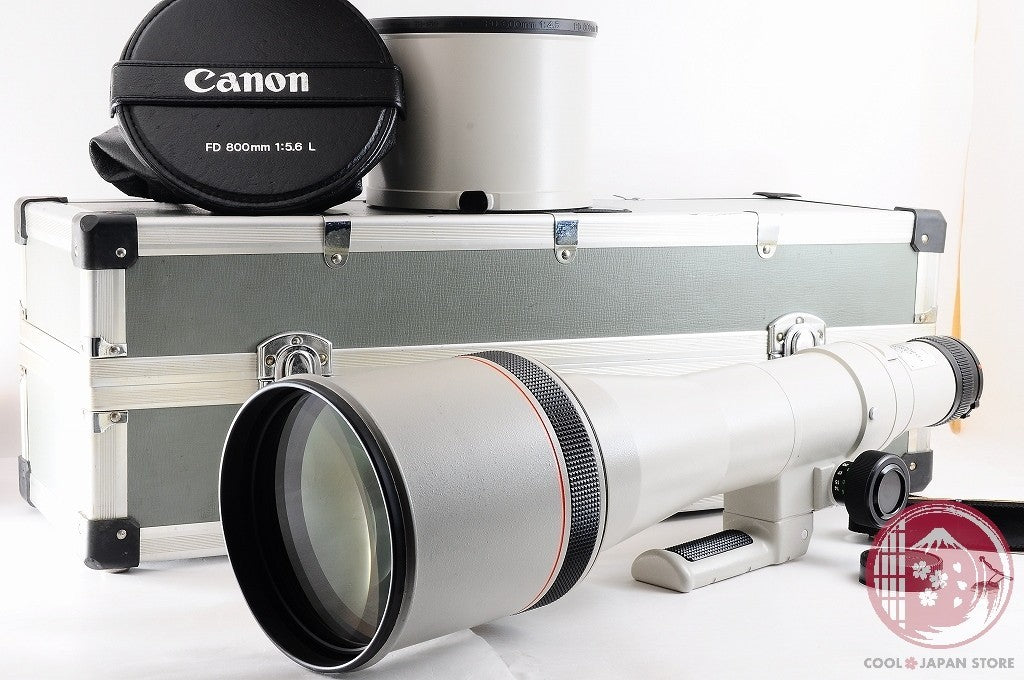 [MINT in Trunk] Canon New FD NFD 800mm f/5.6 L MF ULTRA Telephoto Japan Lw29