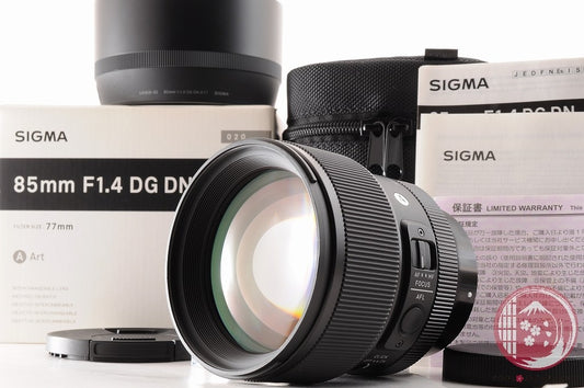 [MINT+ in Box] Sigma 85mm f/1.4 DG DN Art SONY E mount from Japan Lu42