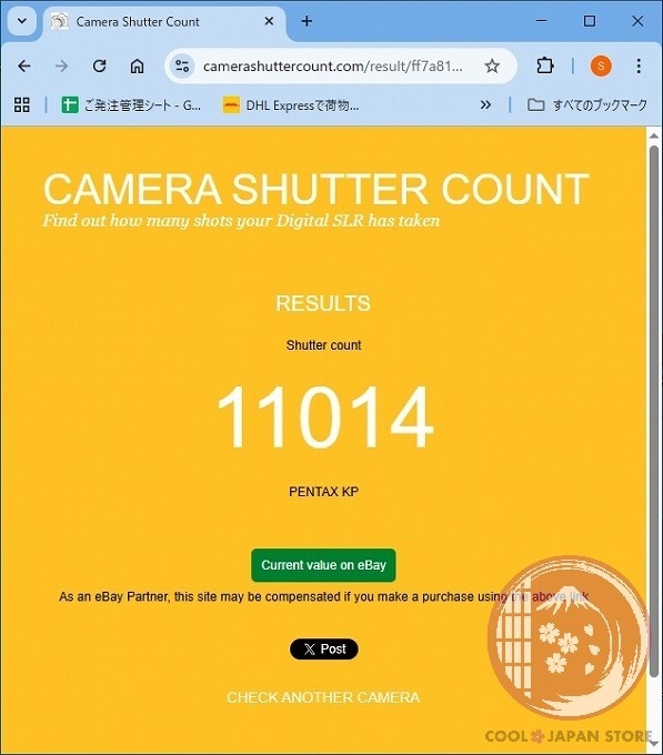 [ 11014 shots MINT+ in Box ] Pentax KP from Japan Ck98
