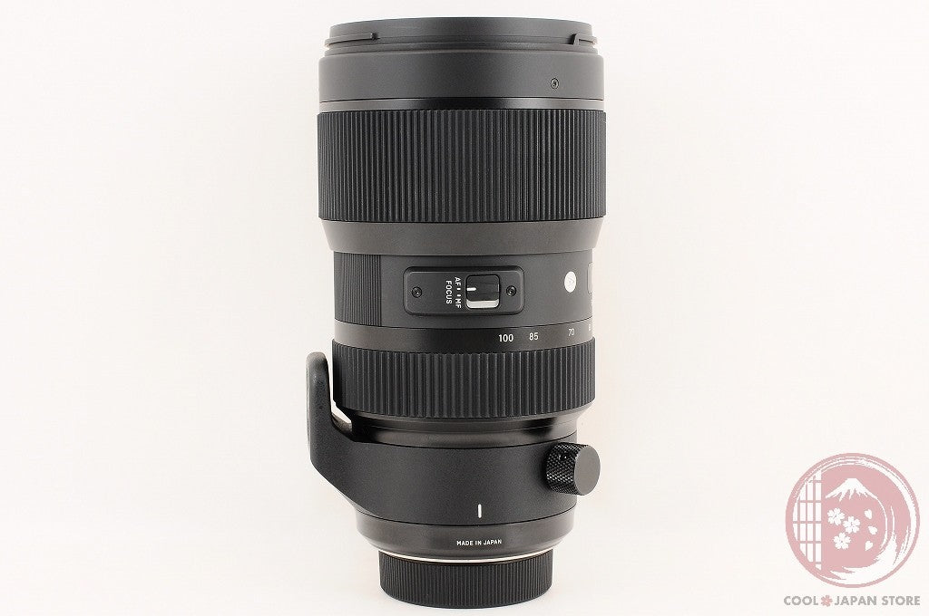 DDU [TOP MINT w/ Filter in Box] Sigma 50-100mm f/1.8 DC HSM Art NIKON Lt52