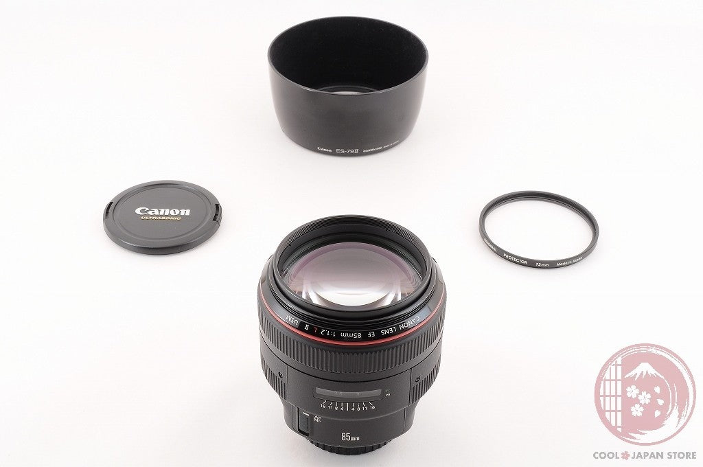 [TOP MINT w/ Hood Filter] Canon EF 85mm f/1.2 L II USM from Japan Lt12