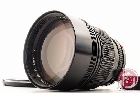[MINT w/ Caps] Canon New FD 135mm f/2 from Japan Lq70