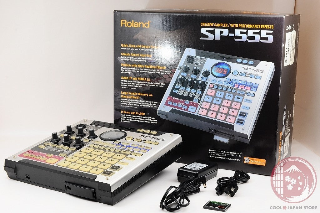 [MINT+ w/ 1GB CF in Box] Roland SP-555 SP555 Creative Sampler from Japan M165