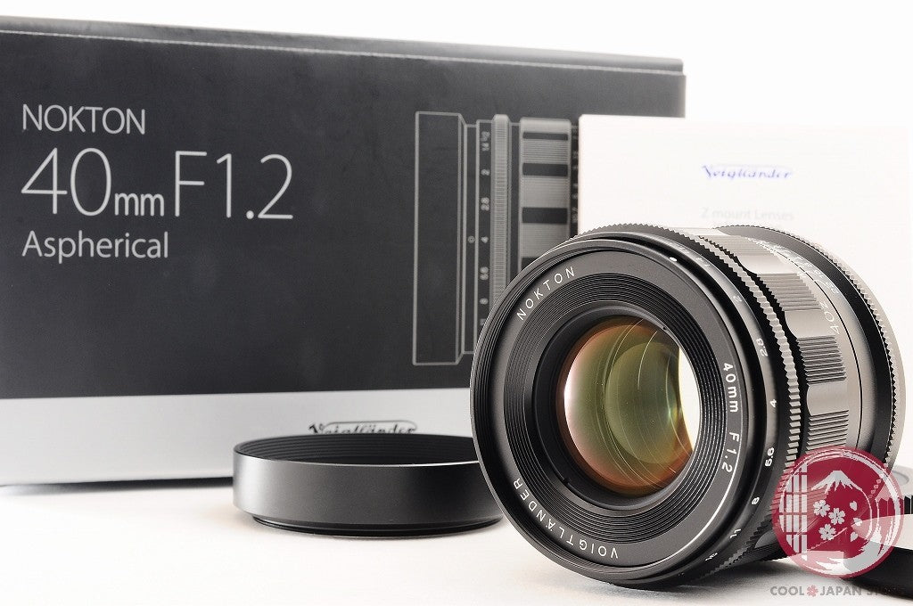 [TOP MINT in Box] Voigtlander NOKTON 40mm f/1.2 NIKON from Japan Lw15