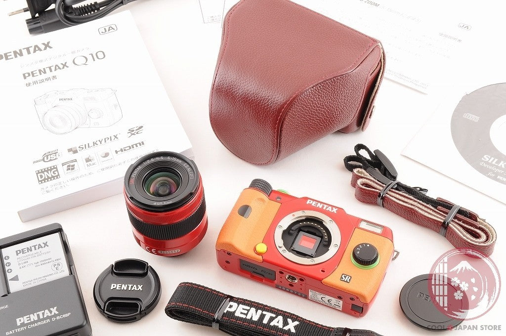 DDU [ 2886 shots MINT+ w/ Strap Case] Pentax Q10 EVA TYPE 02 ASUKA Ver. Cj67