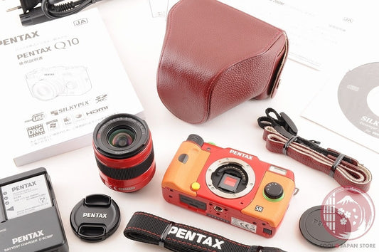DDU [ 2886 shots MINT+ w/ Strap Case] Pentax Q10 EVA TYPE 02 ASUKA Ver. Cj67