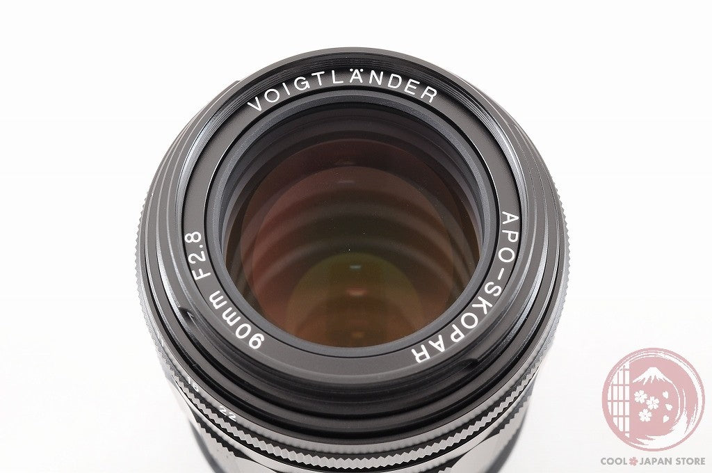 DDU[TOP MINT in Box] Voigtlander APO SKOPAR 90mm f/2.8 VM Black from Japan Lu18