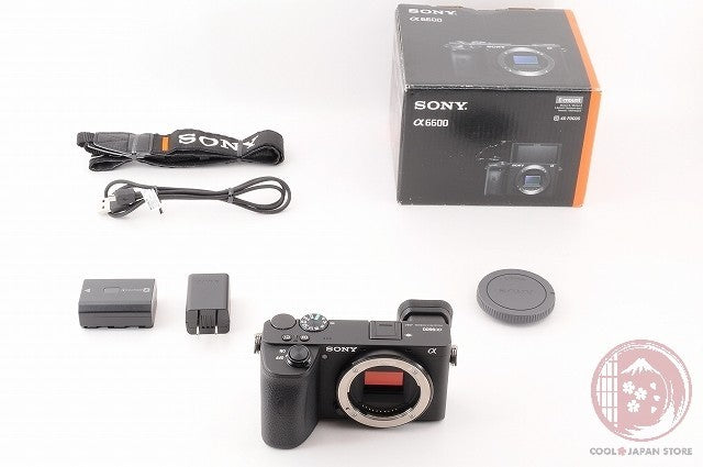 Unlock Languages [ 18954 shots TOP MINT in Box ] Sony A6600 ilce-6600 Japan Ck24