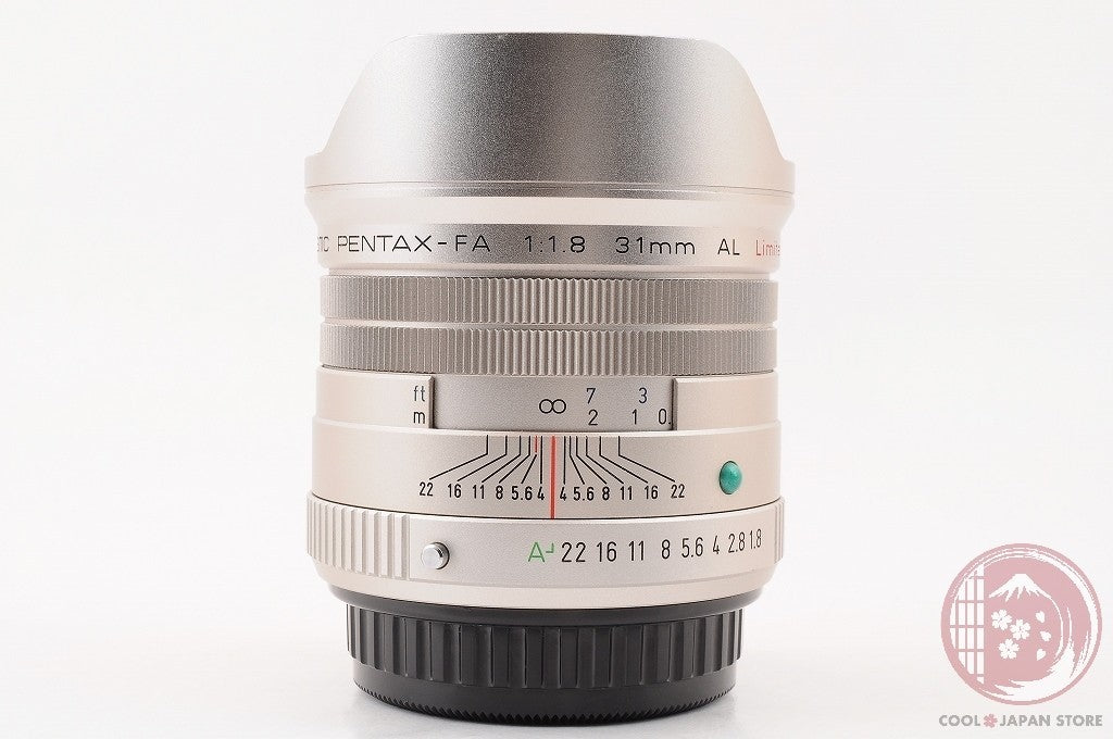 [MINT+ w/ Caps] Pentax FA 31mm f/1.8 AL limited from Japan Lw91