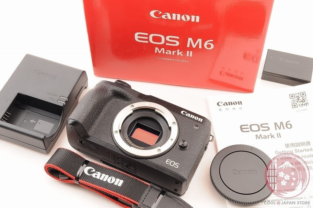 [ 1000 shots TOP MINT in Box ] Canon EOS M6 Mark II from Japan Ci36