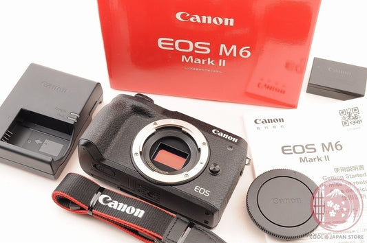 [ 1000 shots TOP MINT in Box ] Canon EOS M6 Mark II from Japan Ci36