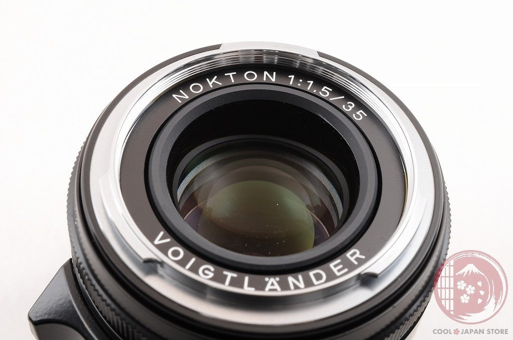 [MINT in Box] Voigtlander NOKTON 35mm f/1.5 VM TypeII Black from Japan Ly30