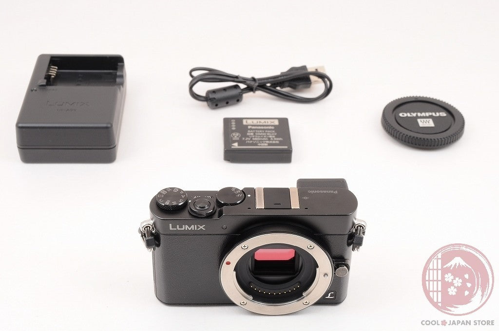 English OK  [ 15852 shots MINT+ w/ Charger Cable ] Panasonic DMC GM5 black Cl51