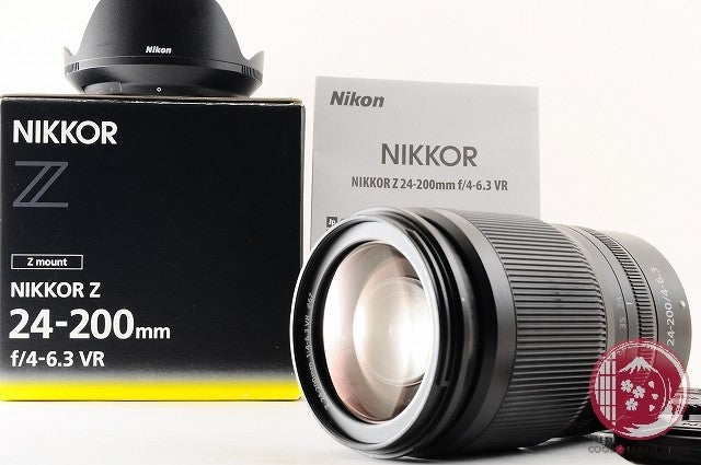 [EXC5 in Box] Nikon Z 24-200mm f/4-6.3 VR from Japan Lv81