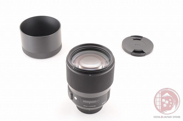 [MINT+ w/Hood Caps] Sigma 135mm f/1.8 DG HSM Art NIKON from Japan Lv30
