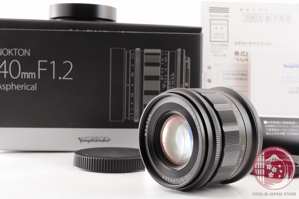 [TOP MINT in Box] Voigtlander NOKTON 40mm f/1.2 NIKON from Japan Lw97