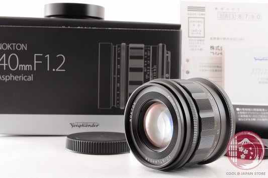 [TOP MINT in Box] Voigtlander NOKTON 40mm f/1.2 NIKON from Japan Lw97