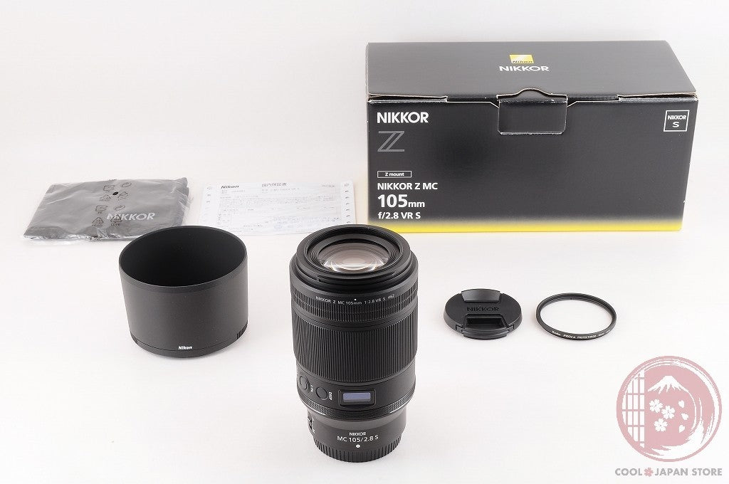 [TOP MINT w/ Filter in Box] Nikon Z 105mm f/2.8 VR S MC from Japan Lw56