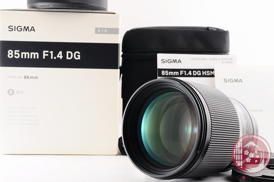 [MINT in Box] Sigma 85mm f/1.4 DG HSM Art CANON from Japan Ls26