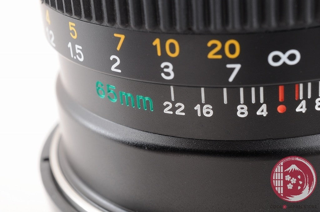 DDU READ[TOP MINT w/ Hood Filter] Mamiya N 65mm f/4 L from Japan Lt42