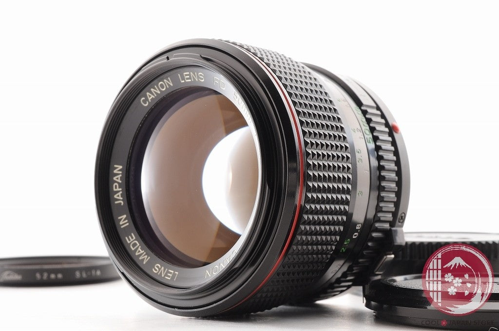 DDU [MINT w/Filter Caps] Canon New FD 50mm f/1.2 L from Japan Lt61