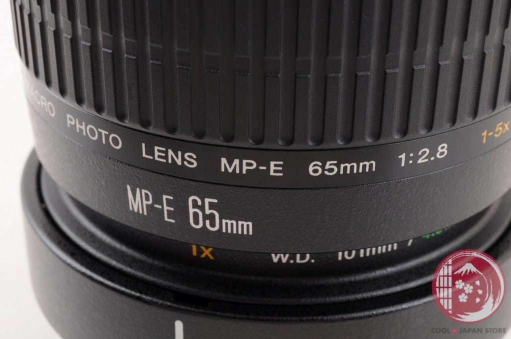 [MINT+ w/ Tripod Caps] CANON MP-E 65mm f/2.8 1-5X MF MACRO LENS Lw69