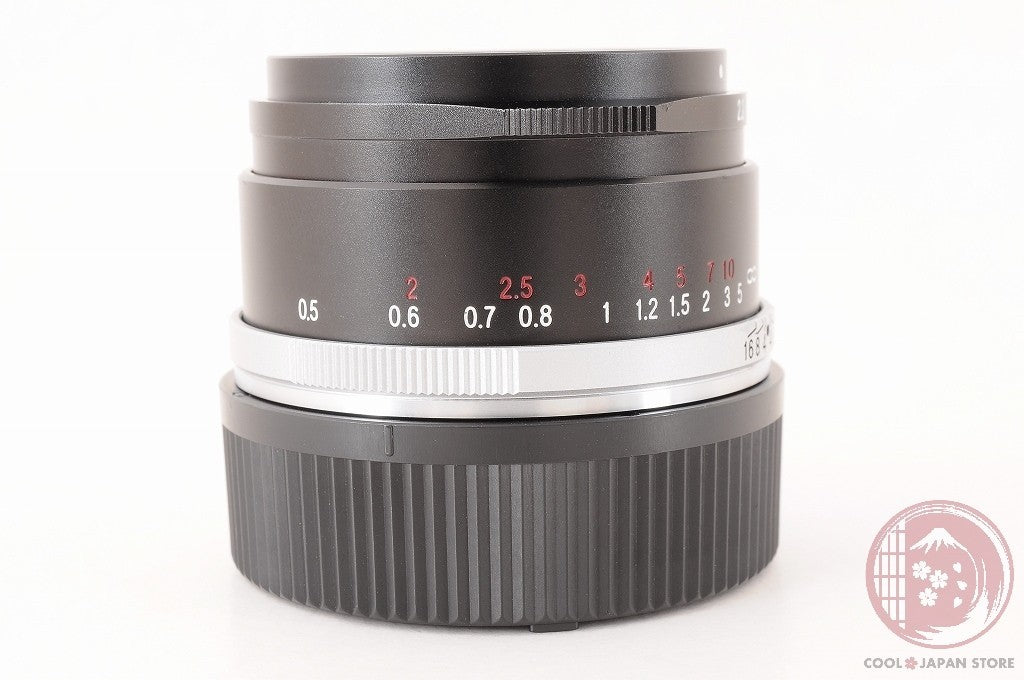 DDU[TOP MINT in Box] Voigtlander COLOR-SKOPAR 50mm f/2.2 VM Black  Japan Lu20