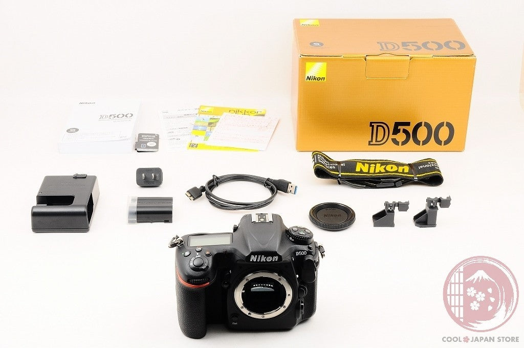 [ 20269 shots MINT in Box ] Nikon D500 20.9MP Digital SLR Camera Body Ck92
