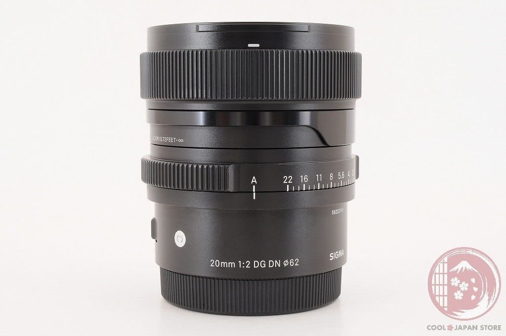 DDU[MINT+ w/Hood Caps] Sigma 20mm f/2 DG DN Contemporary SONY from Japan Lu36
