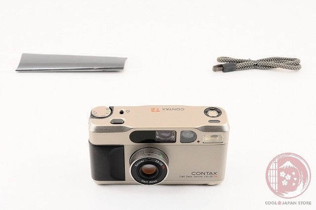 [MINT w/ Strap Foam] Contax T2 Silver from Japan Ck64