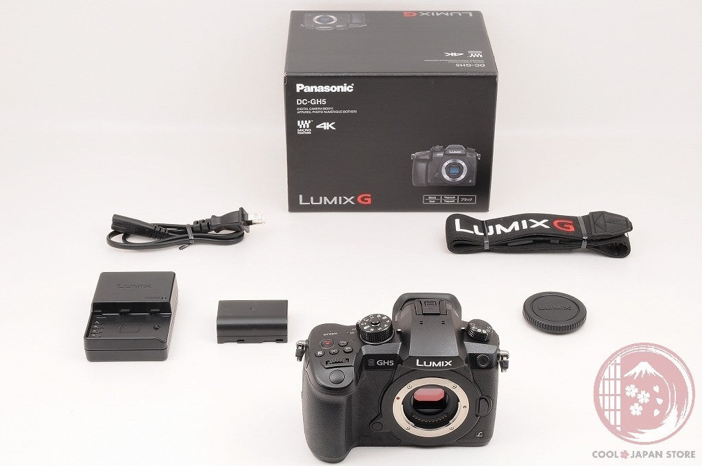 [3589 shots MINT+ in Box] Panasonic LUMIX DC-GH5 DC GH5 20.3 MP Japan Cl56