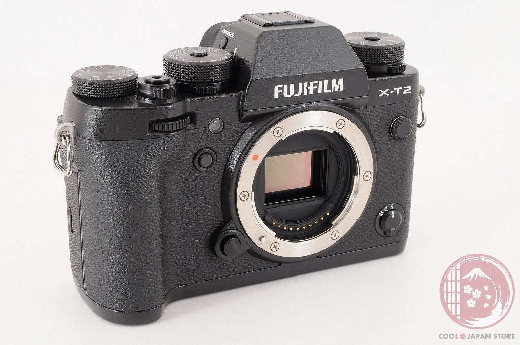 DDU [ 2308 shots MINT+ in Box ] Fujifilm Fuji X-T2 XT2 Black 24.3MP Cj43