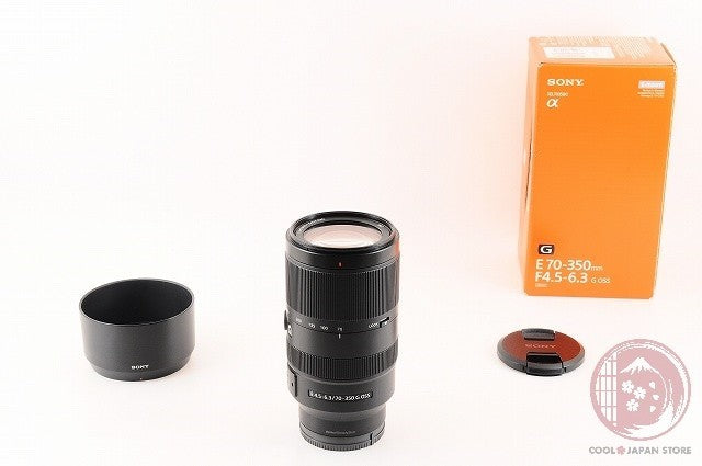 [MINT+ in Box] Sony E 70-350mm f/4.5-6.3 G OSS SEL70350G from Japan Lv31