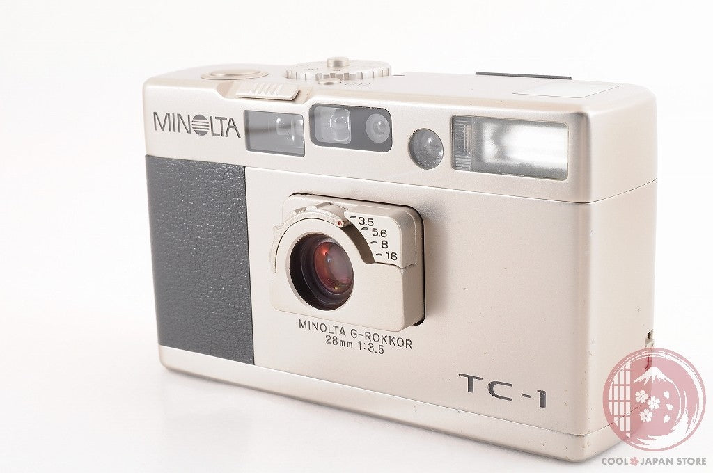 DDU [MINT w/ Strap Foam] Minolta TC-1 Point & Shoot 35mm Film Camera JAPAN Cj44