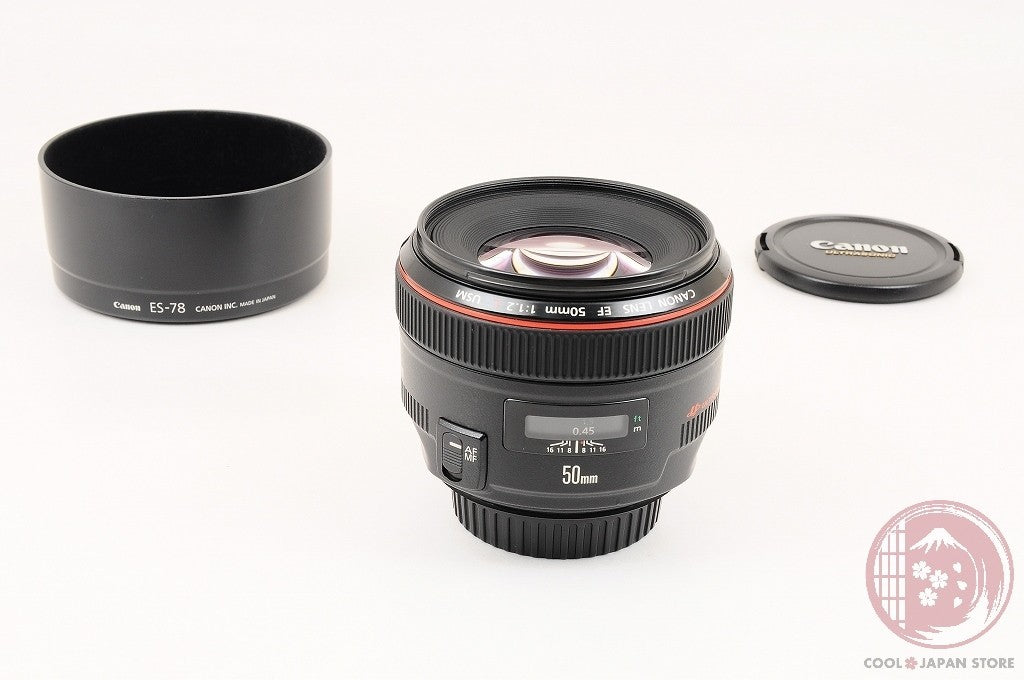 [MINT+ w/ Hood Caps] Canon EF 50mm f/1.2 L f1.2L USM from Japan Lw28