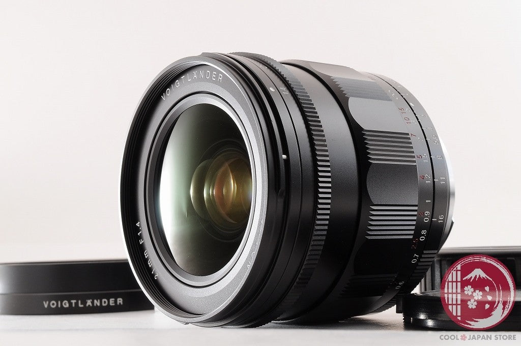 DDU [MINT+ Hood Caps] Voigtlander NOKTON 21mm f/1.4 VM Japan Lt63