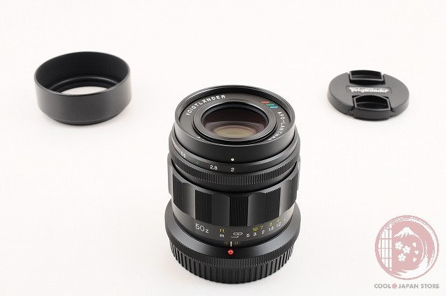 [MINT+ w/ Hood Caps] Voigtlander APO LANTHAR 50mm f/2 NIKON from Japan Lv67